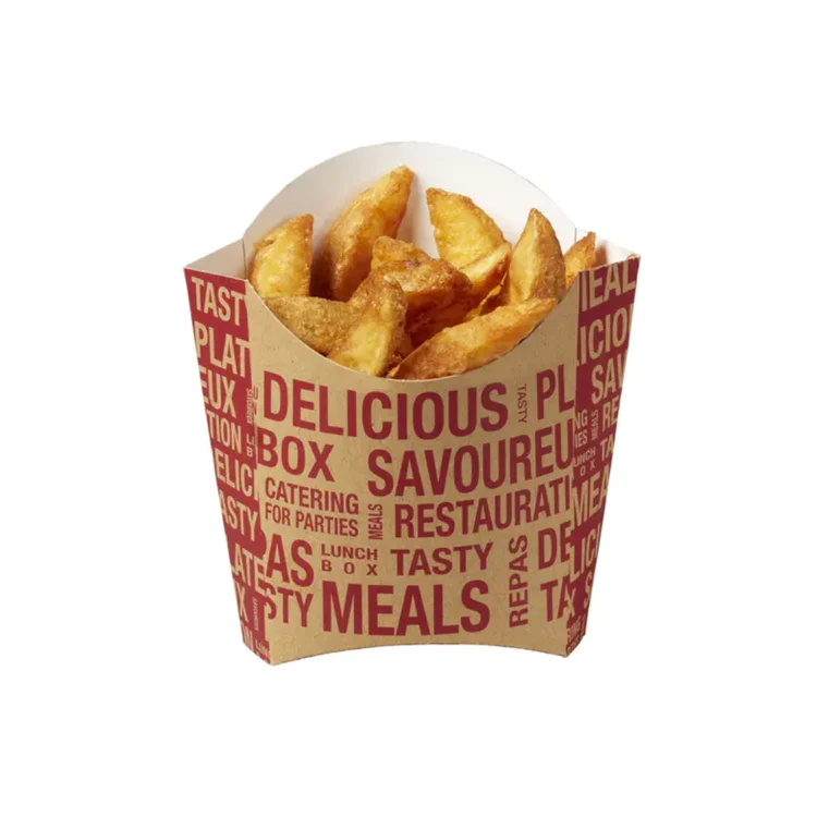 custom size and design French fries box