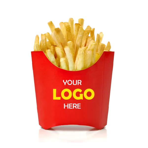 custom logo design French fries box