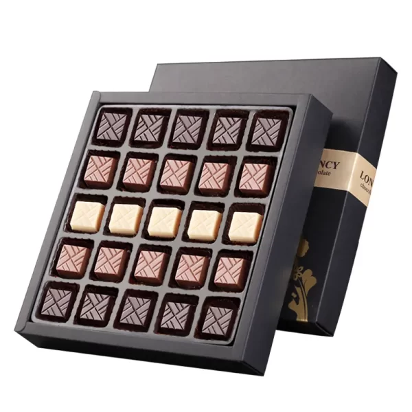 luxury rigid box for chocolate, for sweets, cookies