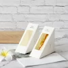 sandwich paper box with window