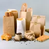 custom kraft paper to-go-bag for food, cake, bread