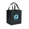 black PP non woven bag for grocery bag, supermarket , shopping, promotional