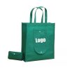 custom logo PP non woven foldable bag for shopping, grocery, promotional