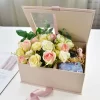 rigid box for flower, for gift