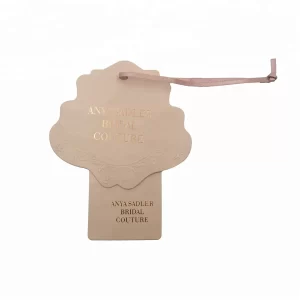 paper hang tag for clothing, textile, gifts