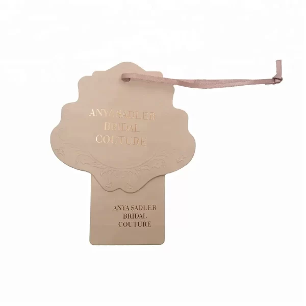 paper hang tag for clothing, textile, gifts